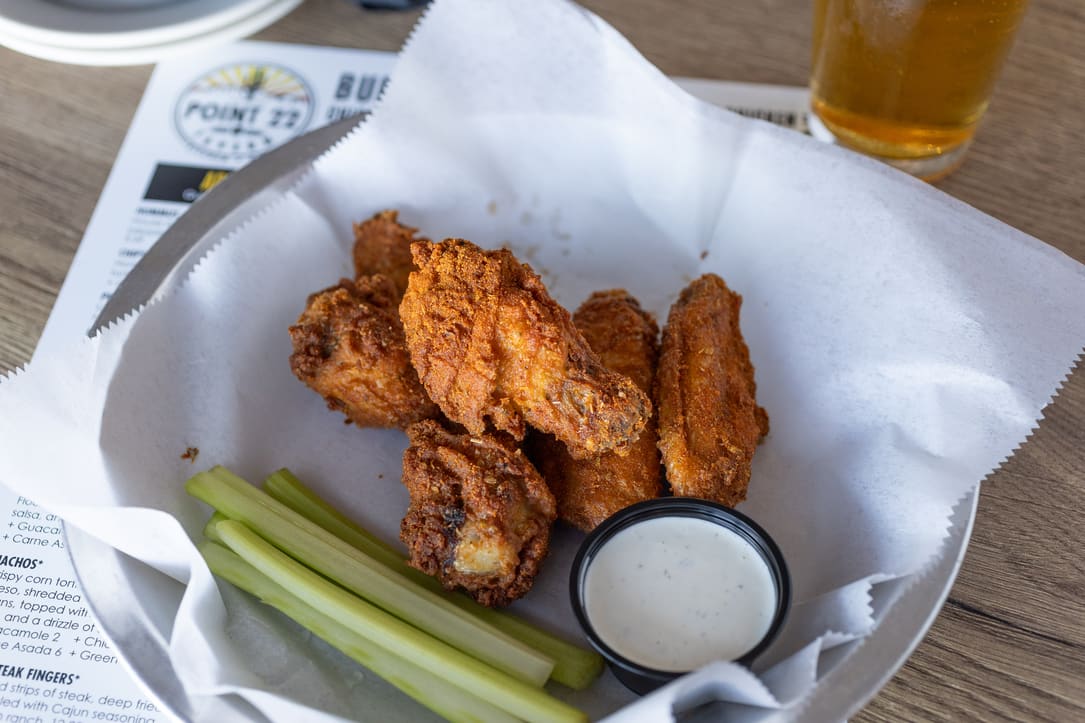 1/2 Order Traditional Bone In Wings 